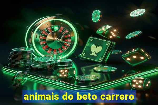 animais do beto carrero